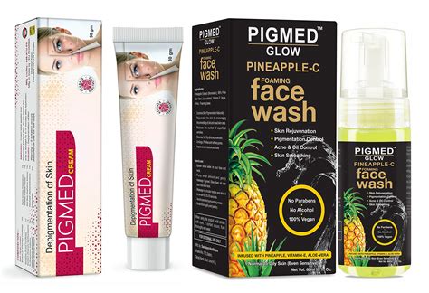 Buy Neuhack Pigmed anti Pigmentation al cream (30gm) & Glow foaming ...