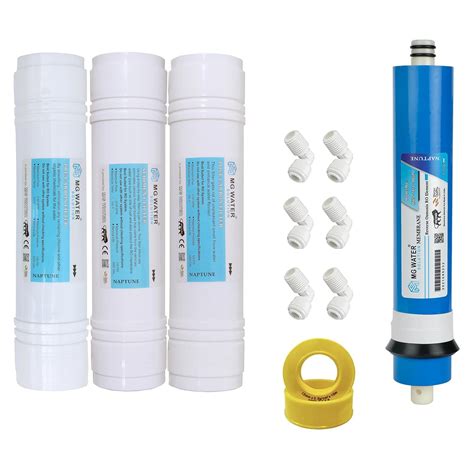 MG WATER SOLUTION Ro Purifier Filter Service Kit - 80 GPD Dry Ro ...