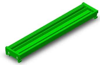 Gaurang DIN Rail Mounting Carrier for 42mm wide PCB Housing Bracket DIN ...