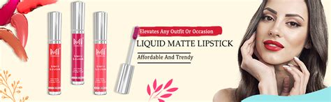 Buy MI FASHION Pure Matte Liquid Lipstick, Highly Pigmented (Wine ...