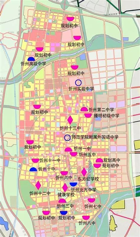 忻州2020年城市规划,忻州市新城区规划图,忻州未来5年建设图片_大山谷图库