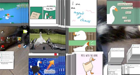Desktop Goose by samperson