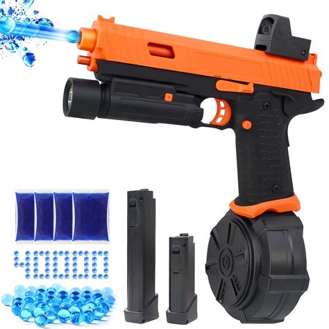 Buy Biu Blaster Electric Splatter Ball Blaster,Full Auto X5 Splat ...