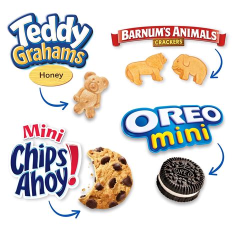 Buy Nabisco Team Favorites Variety Pack, OREO Mini, CHIPS AHOY! Mini ...