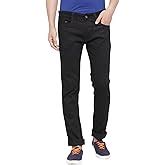 Ben Martin Men's Slim Fit Stretchable 28 Size Black Cotton Denim Jeans ...