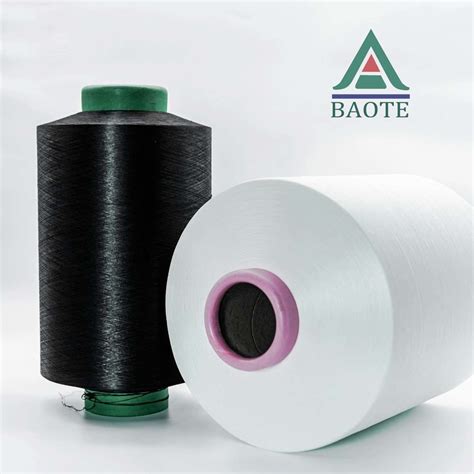 Recycled Polyester Yarn 200d/72f Semi-Dull DTY Polyester Filament Yarn ...