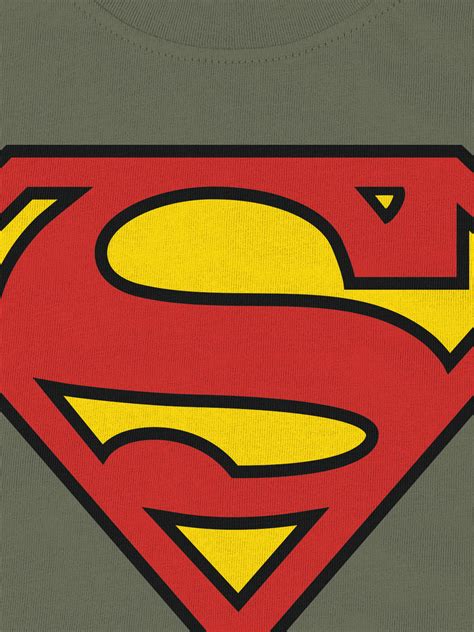 Superman Logo Bottle Green Boys T-SHIRT – BONKIDS