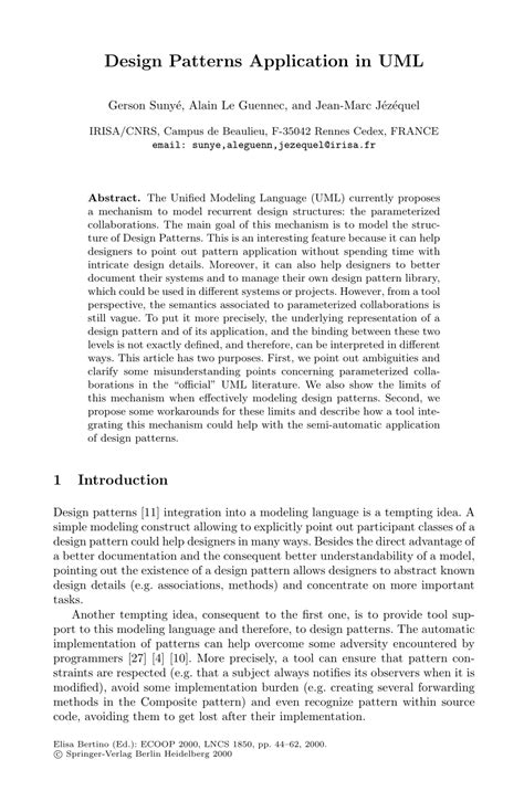 Image result for UML Design Patterns