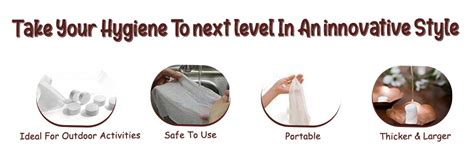 Royals Magic Tablet Coin Tissue (100) Travel Facial Towel Water Wet ...