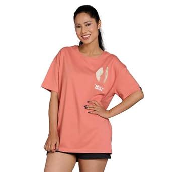 Buy Go Devil Women's Casual Printed Short Sleeve with Round Neck ...