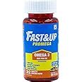 Fast&Up Promega with Double Strength 1250 mg Omega-3 Rich Fish Oil (60 ...