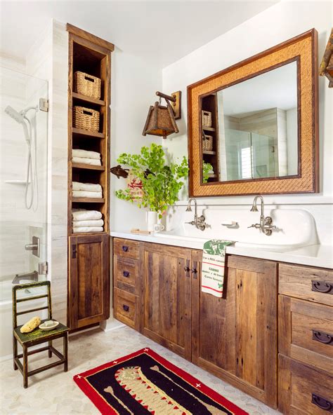 Modern But Rustic Bathroom Ideas Farmhouse Bathroom Ideas For The Home