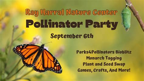 Pollinator Party, Ray Harral Nature Center, Broken Arrow, 6 September ...