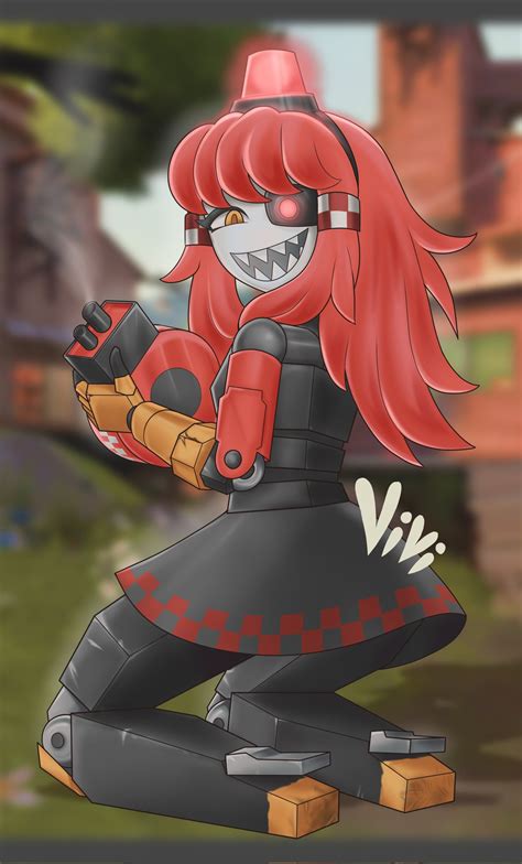 mimi-sentry (original and 1 more) drawn by viv1ku | Danbooru