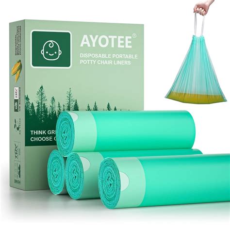 AYOTEE Compostable Potty Bags for Portable Toilet Kids, India | Ubuy