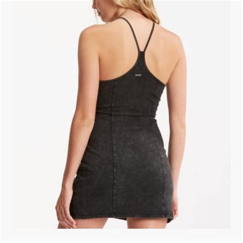 Billabong Go Easy Off Black Sun Dress Size XS - Depop