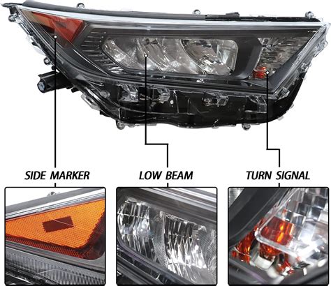 Buy HWLMPS LED Headlights Assembly Compatible with 2019 2020 2021 2022 ...