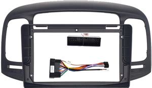 Modorwy ABS300 Plastic 9 inch Hyundai Verna 2006-2011 Car Stereo Frame ...