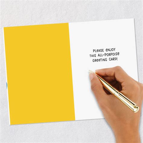 All-Porpoise Funny Thinking of You Card - Greeting Cards | Hallmark
