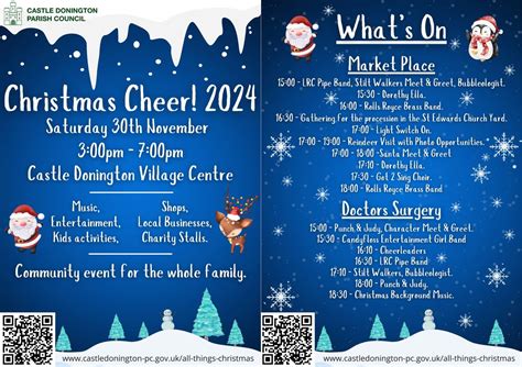 Christmas Cheer 2024, Castle Donington Community Hub, 101 Bondgate ...