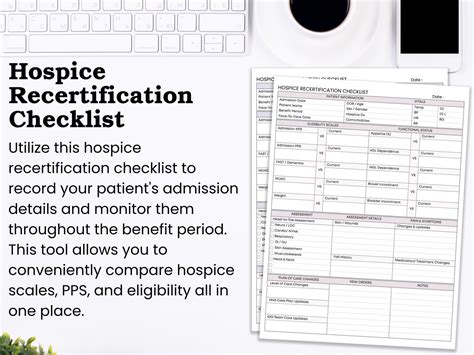 Hospice Recertification & Assessment Checklist - Nursing Tool ...
