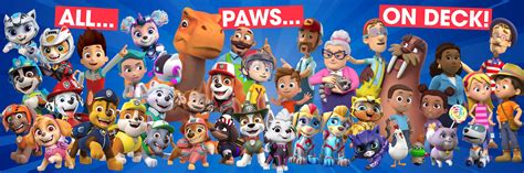 All Paw Patrol Characters Pups