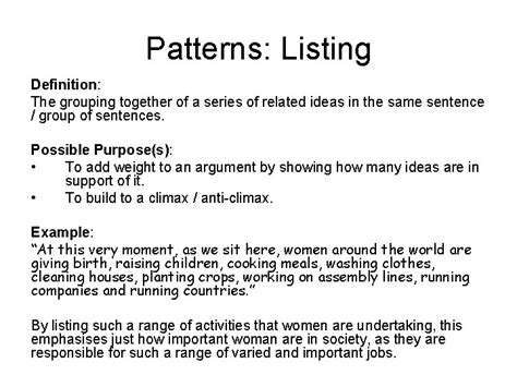 Image result for Sentence Structure Patterns