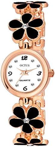ON TIME OCTUS Analog Girl's and Women's Watch (Black) : Amazon.in: Fashion