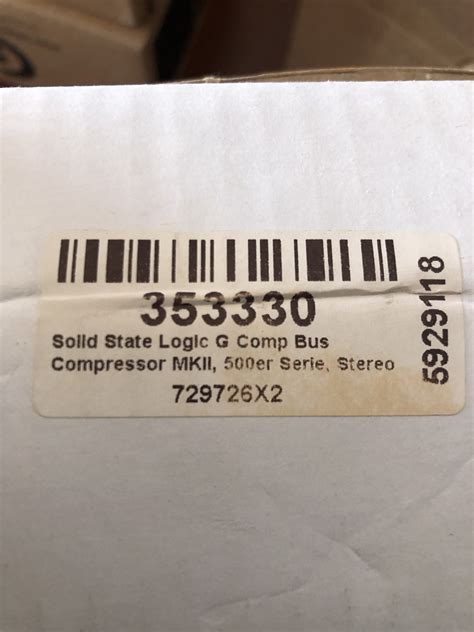 SSL G Compressor 的图像结果