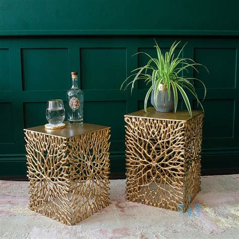 Decorative Trendy Metal Planters And Ceramic Vases