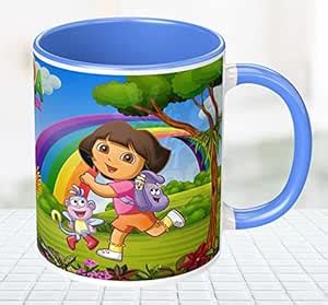 Buy NH10 Designs Printed Cartoon Coffee Mug Cartoon Mugs For Kids Girls ...