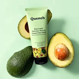 Buy Quench Bravocado Pollution Rescue Cream Face Wash, 100 ml | 19 ...