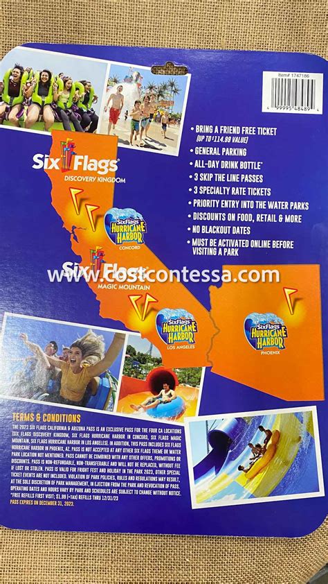 Costco Discount Six Flags Season Pass | CA & AZ