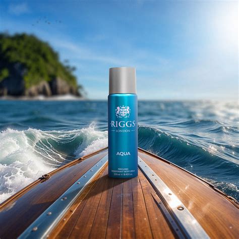 Riggs London on Instagram: "Introducing Aqua deodorant body spray from the Elemetal Collection ...