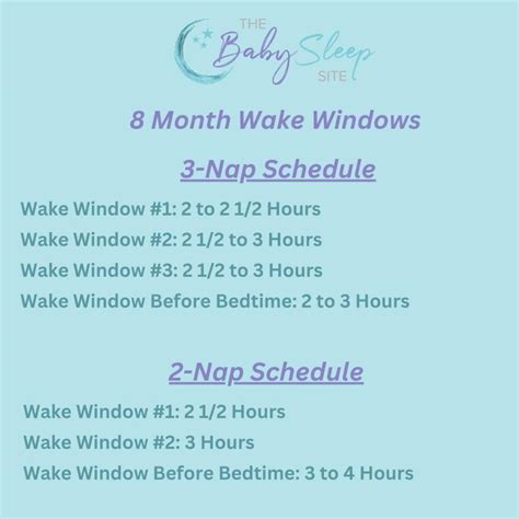 8 Month Old Wake Windows: Ideal Length and Better Baby Sleep | The Baby ...