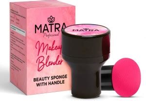 Matra Mushroom Head Makeup Sponge Beauty Blender with Handle for Face ...