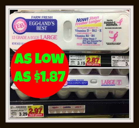 Eggland's Best Eggs as low as $1.87 at Kroger (Reg Price $3.19 ...
