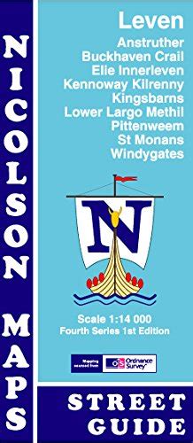 Buy Nicolson Street Map Leven: Anstruther, Buckhaven, Crail, Elie ...