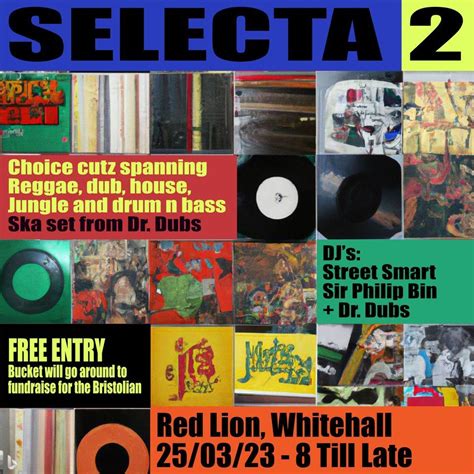 Selecta: reggae/dub/house/jungle/ska, The Lion, BS5, Bristol, 25 March ...