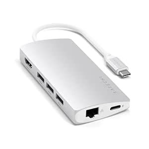 Satechi USB C Hub Multiport Adapter V2 - USB C Dongle - 4K HDMI (60Hz ...