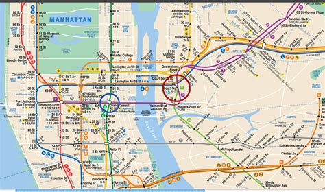 Penn Station Subway Map