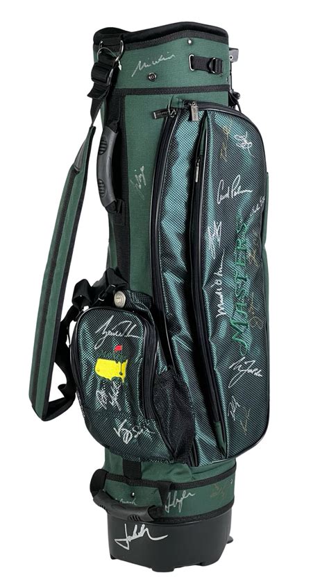 Masters Golf Bag Signed By 20 Golf Legends Auction