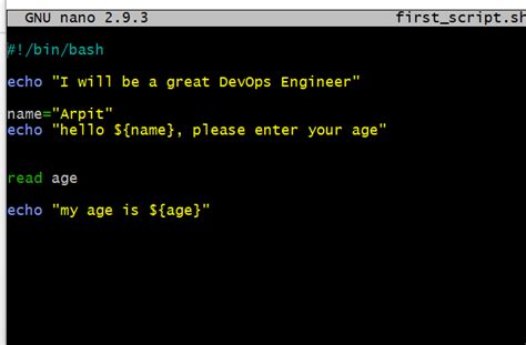 Image result for Linux Coding Script Samples