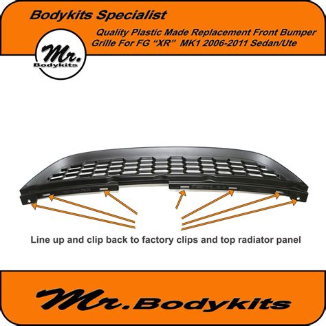 Mr Bodykits Replacement Front Bumper Grille For Ford India | Ubuy