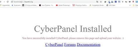 CyberPanel Kurulumu ve Site Yayınlama - Cyberpanel | Control Web Panel ...