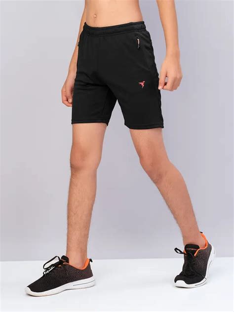 Boys Slim Fit Shorts with Techno Guard