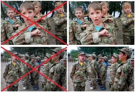 Photos From 2015, 2017 Shared As Ukrainian Children Ready To Fight Russia