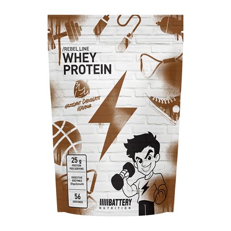 REBEL WHEY PROTEIN 1800g | Battery Nutrition