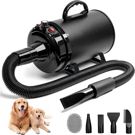 Amazon.com: High Velocity Dog Hair Dryer 5.2HP/ 3800W Professional Dogs ...