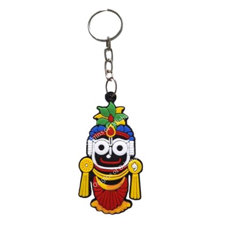Rubber Key Ring - Lord Jagannath – Origins of Odisha